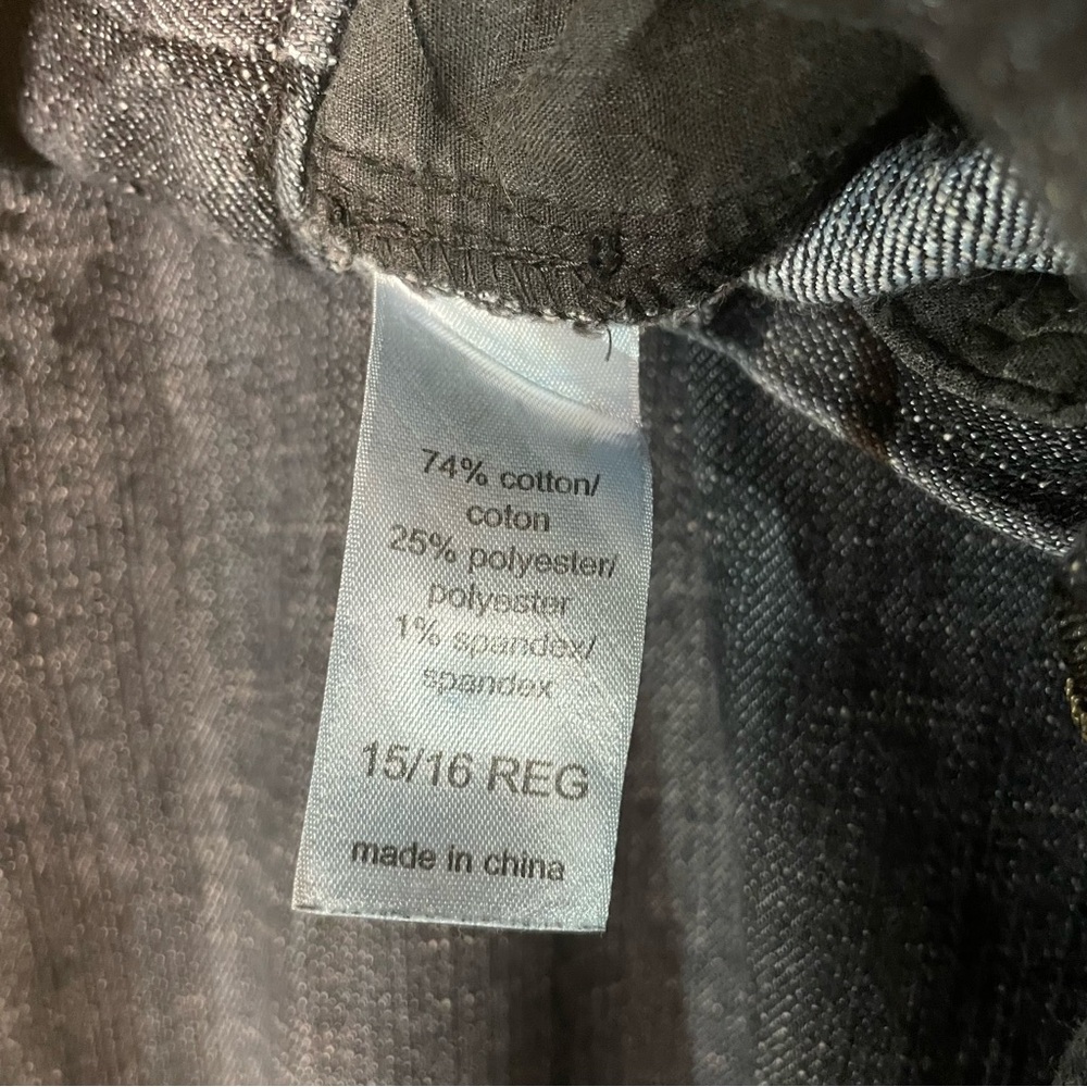 Maurice’s Dark Blue Wide-Leg Jeans size 15/16R Preowned - Picture 5 of 5